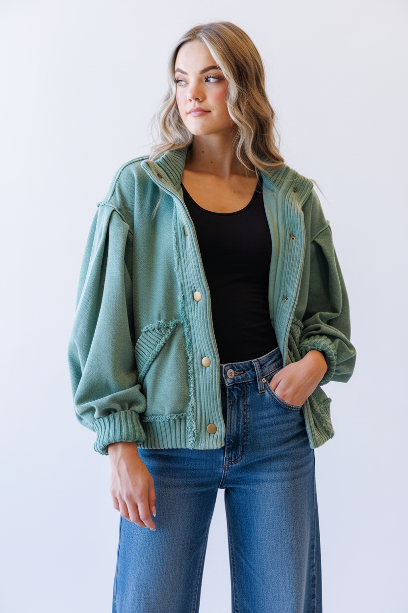 Campus Cardi Coat - 8 White BG
