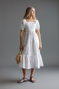 Cross Stitch Crochet Dress