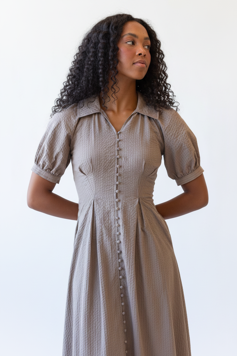 Femme Field Dress - 7 White BG